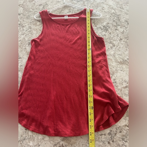 Women’s Old Navy Ribbed Tank Top Medium Dark Red - Picture 9 of 10